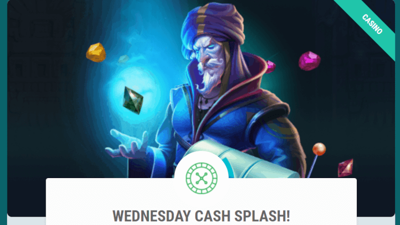 22Bet Wednesday Cash Splash bonus banner